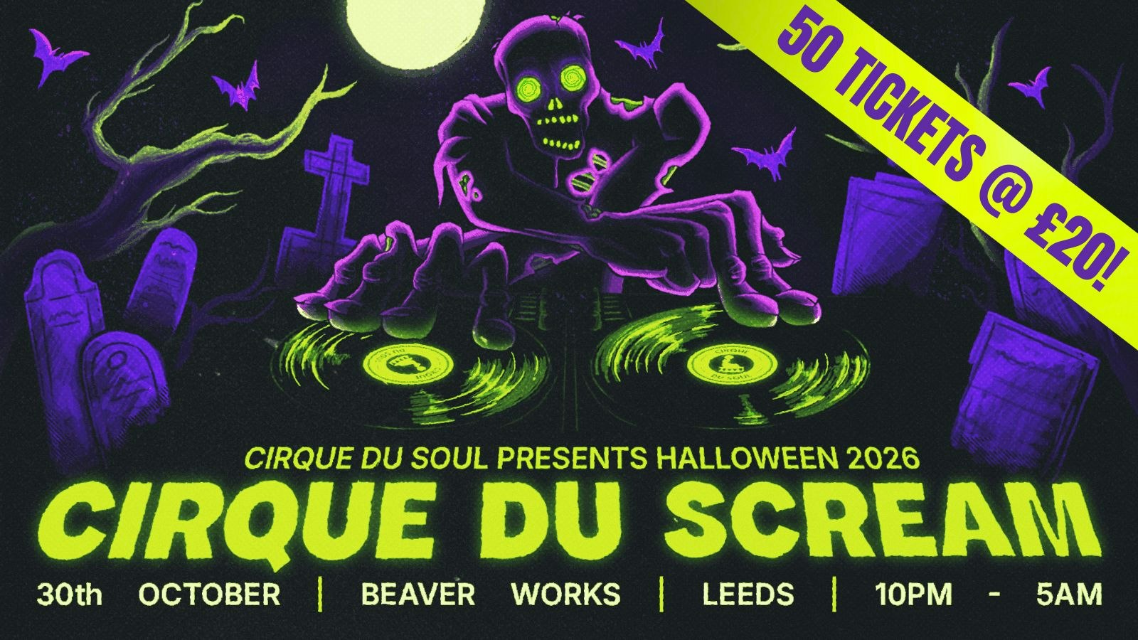 Cirque Du Soul: Leeds // Halloween
