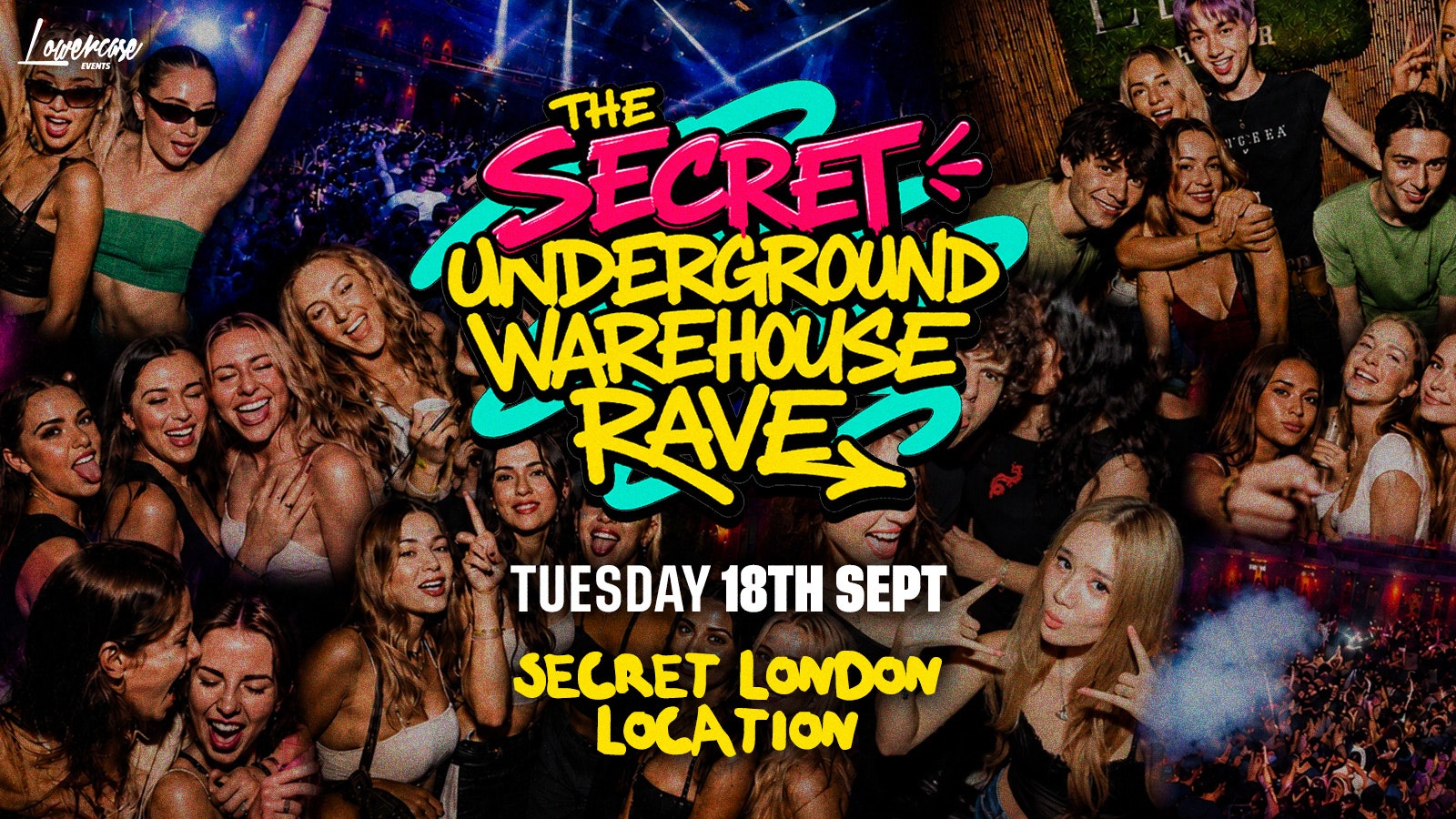 THE SECRET UNDERGROUND WAREHOUSE RAVE 👀 – LONDON FRESHERS WEEK 2026 [WEEK 1]