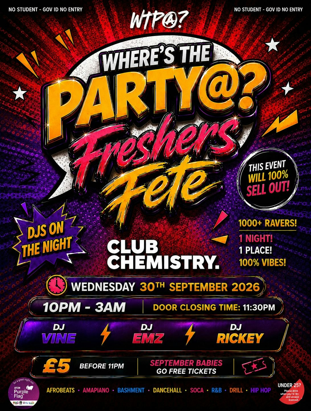WHERES THE PARTY @? – Freshers Fete 🎡🤪