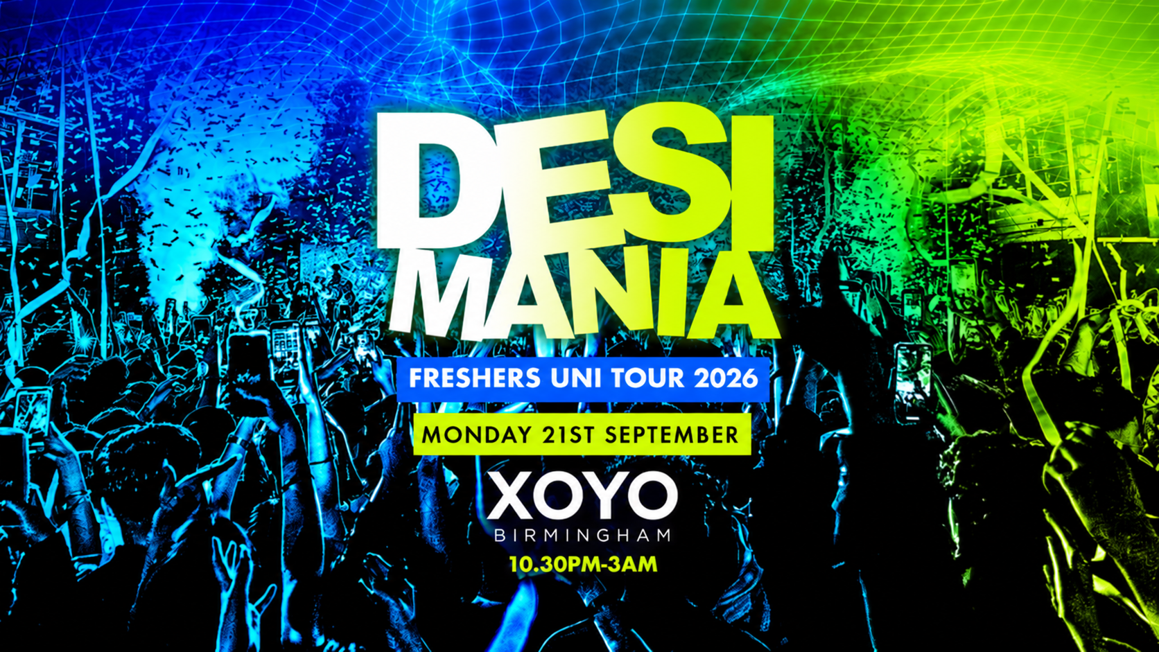 Desi Mania | Birmingham Freshers 2026