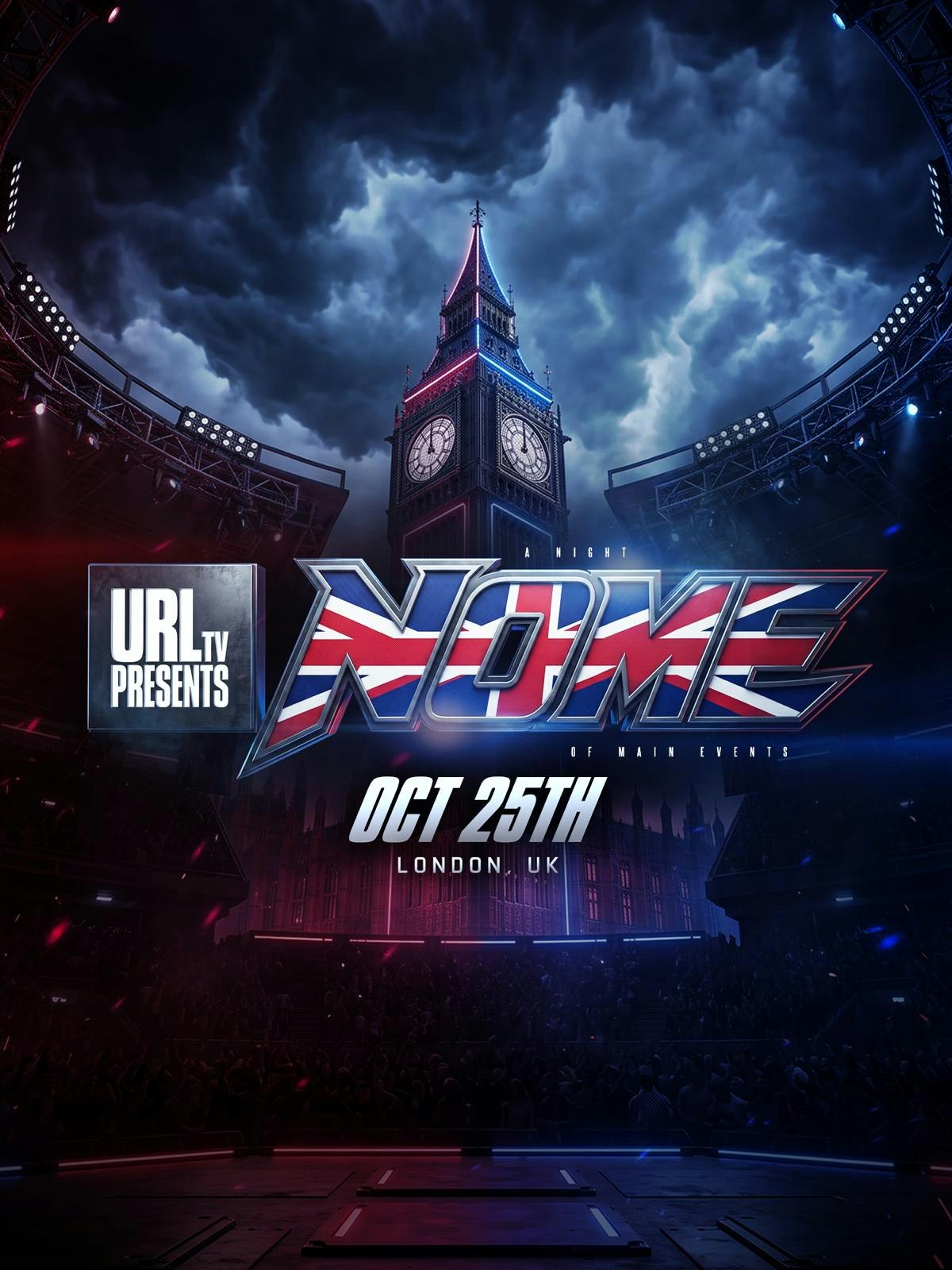 URLTV returns to London on October 25th with NOME