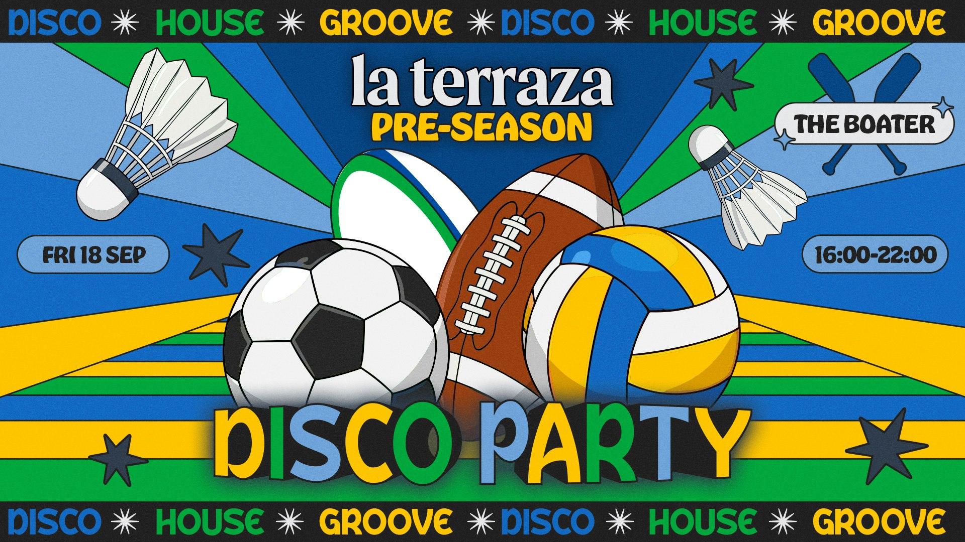 LA TERRAZA: PRE SEASON