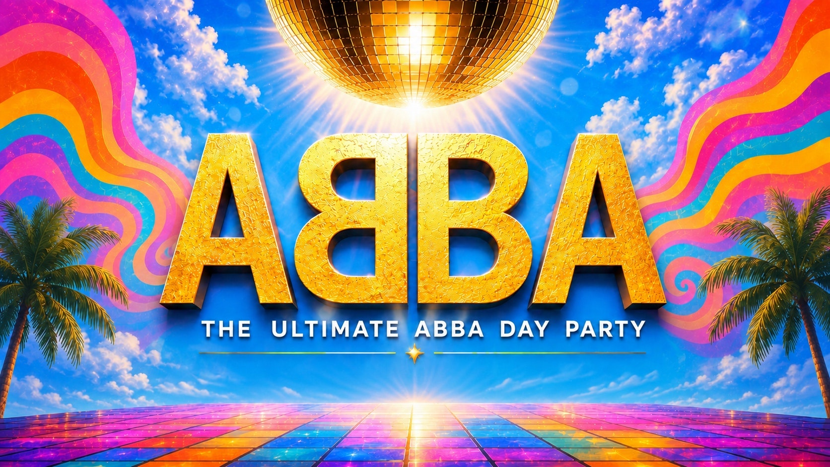 🪩 ABBA DAY PARTY 3pm-7.30pm