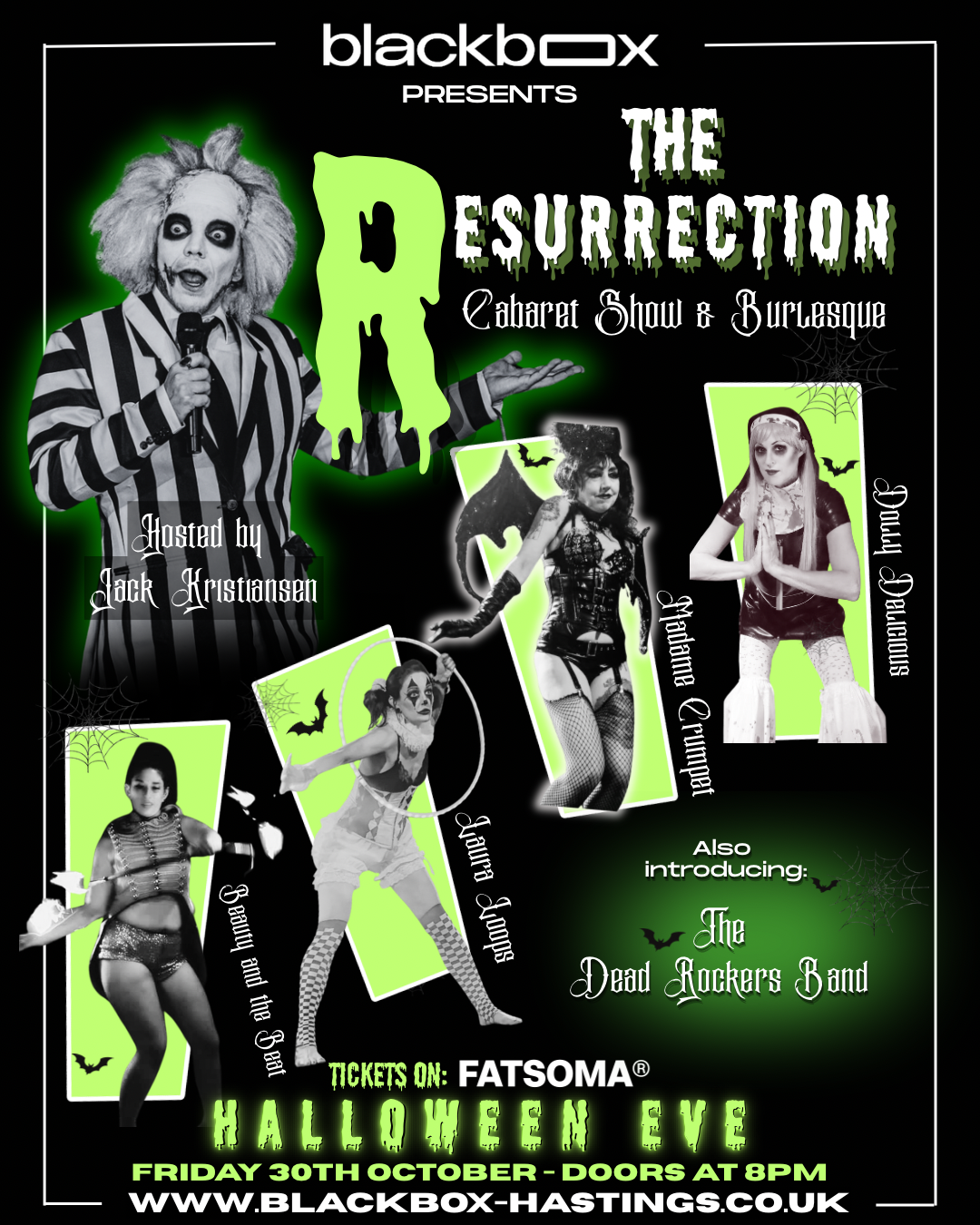 Blackbox Presents: THE RESURRECTION – Cabaret & Burlesque Show