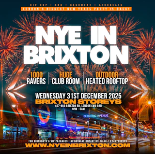 NYE IN BRIXTON - London's Biggest New Years Eve Party (1000+ RAVERS)