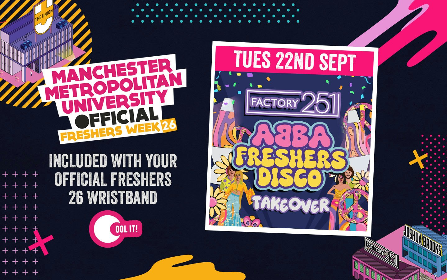 OFFICIAL MMU EVENT 3 – THE ABBA FRESHERS DISCO 🌐 💃🏻🕺🏽