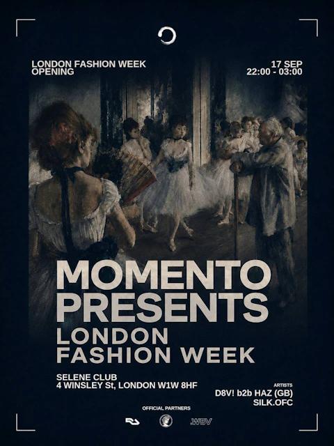 MOMENTO PRESENTS LONDON FASHION WEEK
