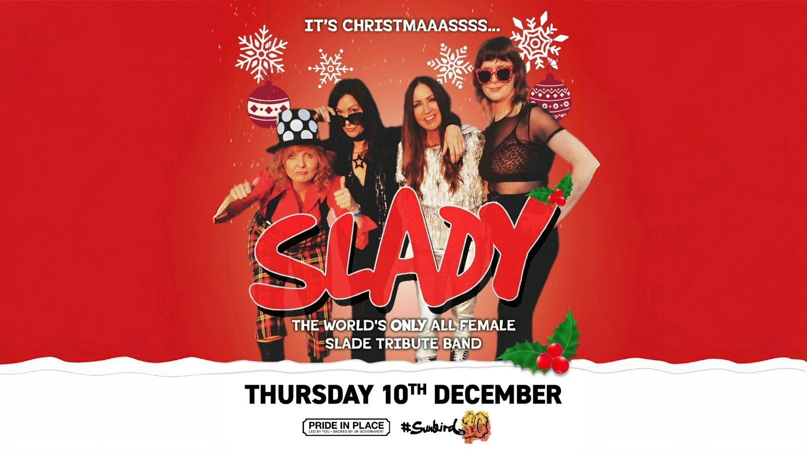 Slady – Thursday 10th December 2026 | Sunbird Records, Darwen