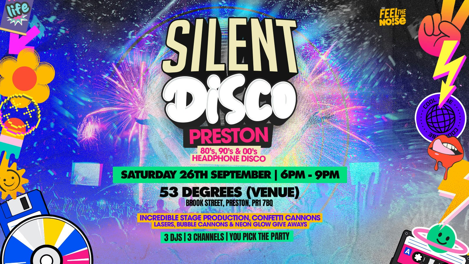 Silent Disco Club Daytime Party | Preston