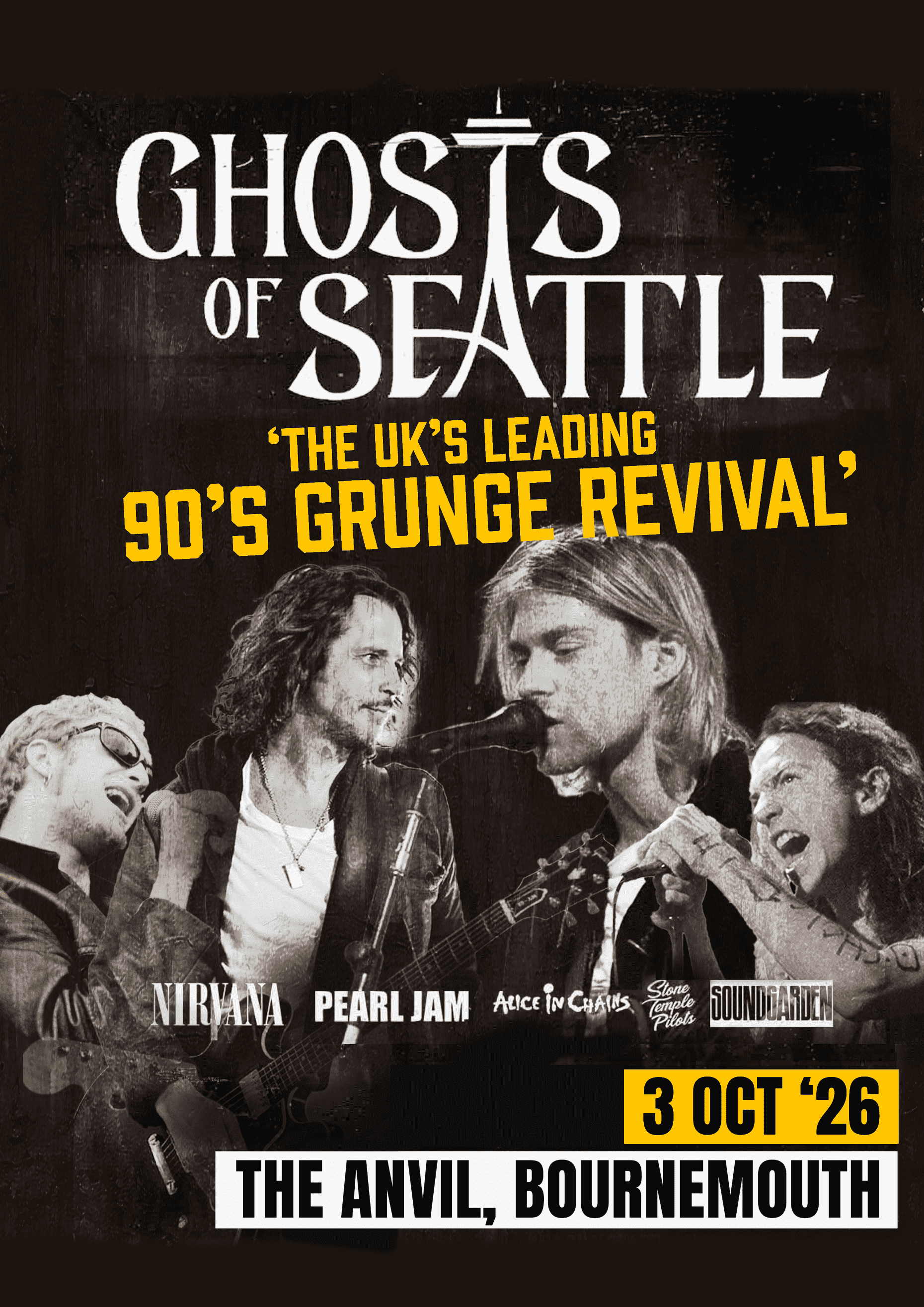 Ghosts of Seattle – A tribute to the Grunge era