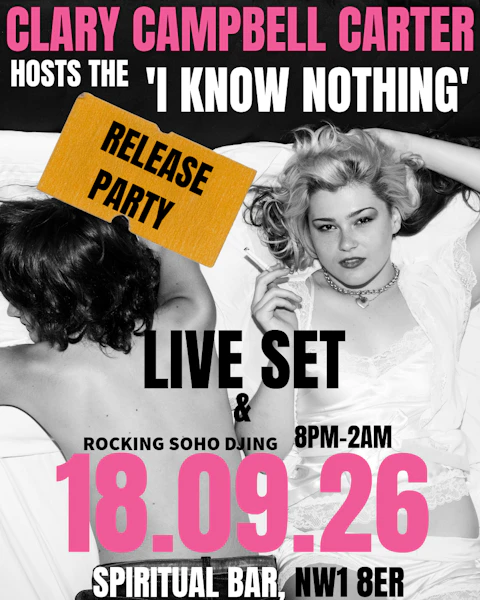 I know nothing release party