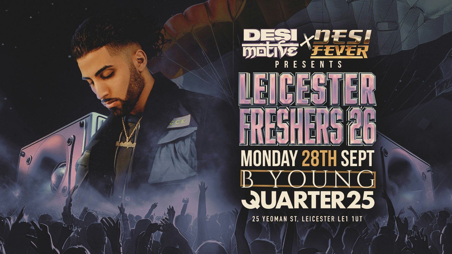 B YOUNG LIVE | LEICESTER’S BIGGEST FRESHERS TAKEOVER | 800+ STUDENTS | 60% SOLD OUT