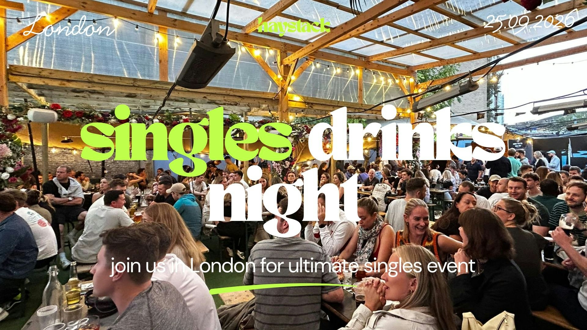 LONDON BRIDGE | SINGLES SOCIAL  | FRIDAY 25TH SEPTEMBER