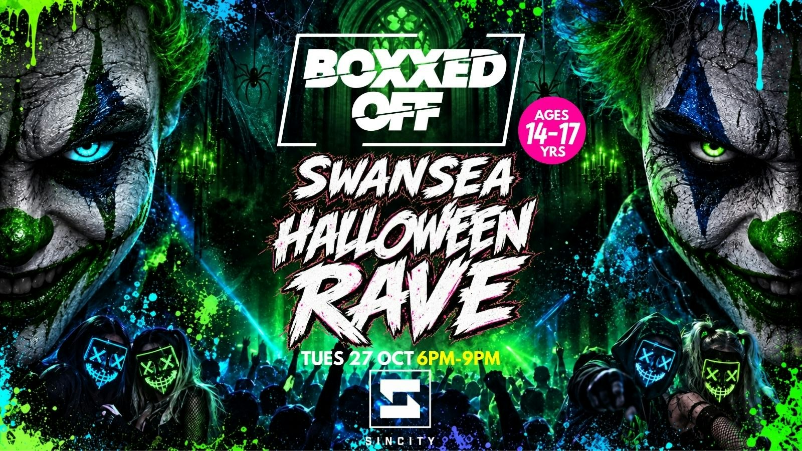 BOXXED OFF SWANSEA HALLOWEEN RAVE 👻🎃💀