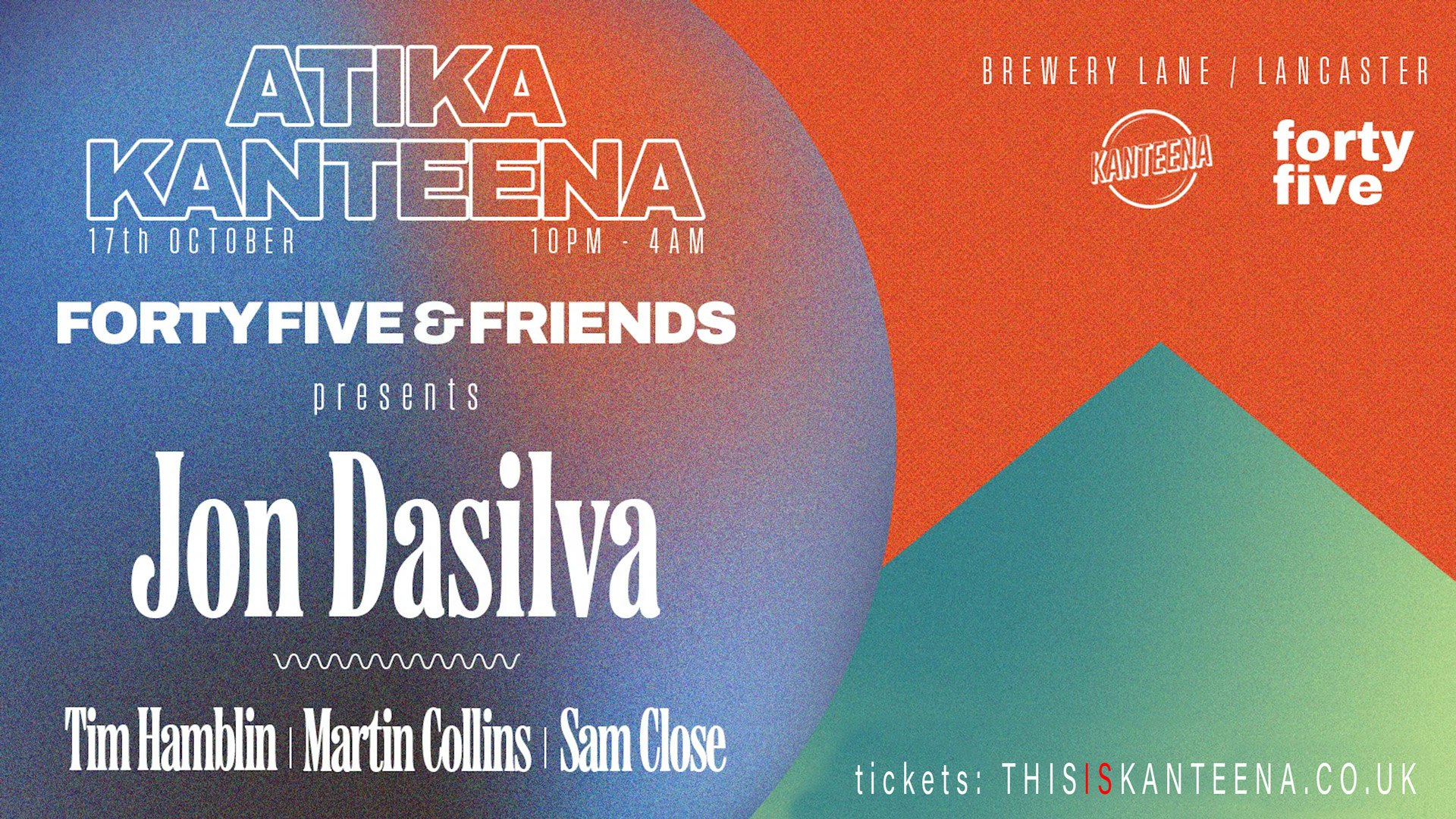 Jon Da Silva // Forty Five Records Presents