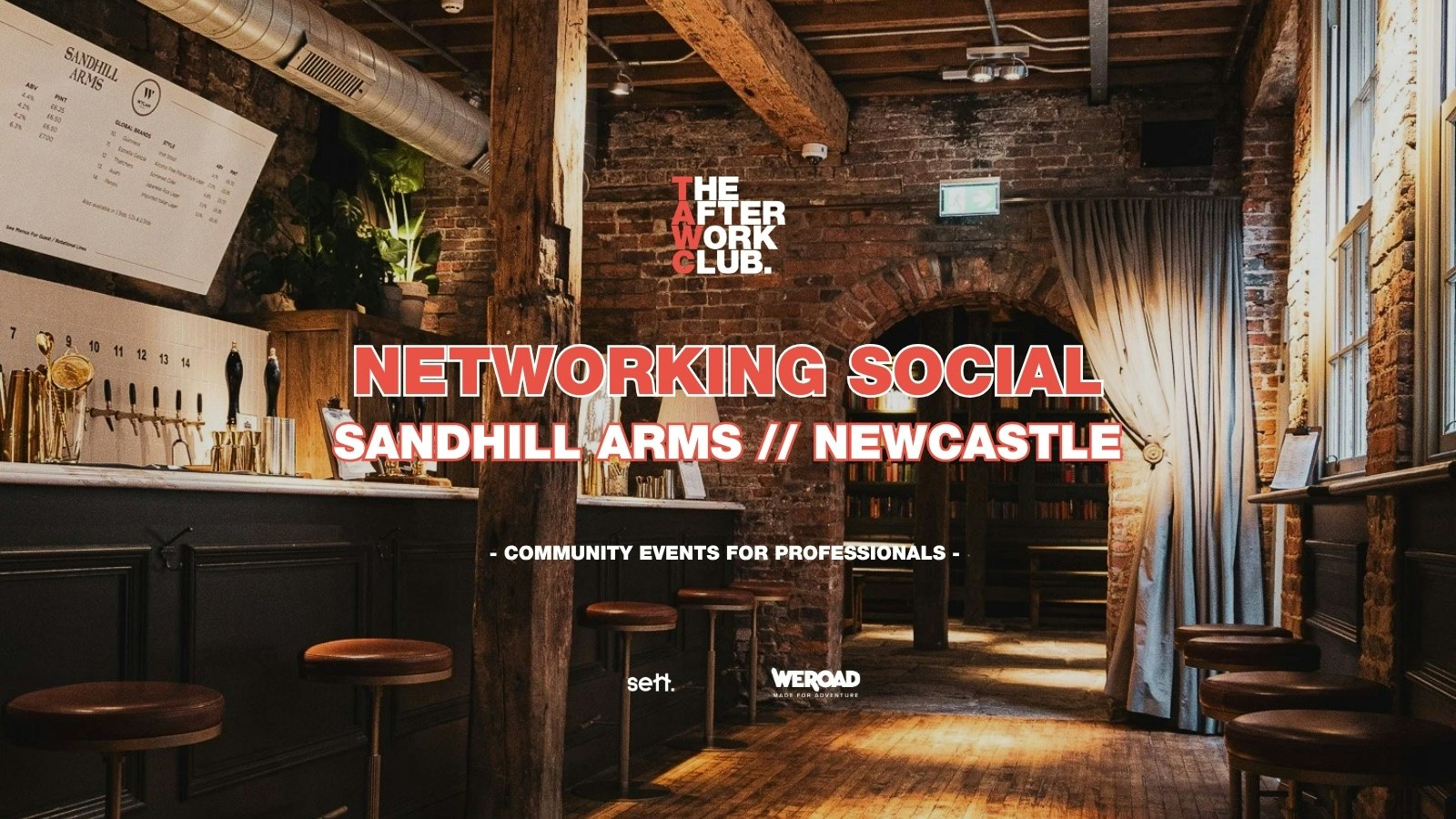 Networking Social – The After Work Club x Sandhill Arms (Newcastle)