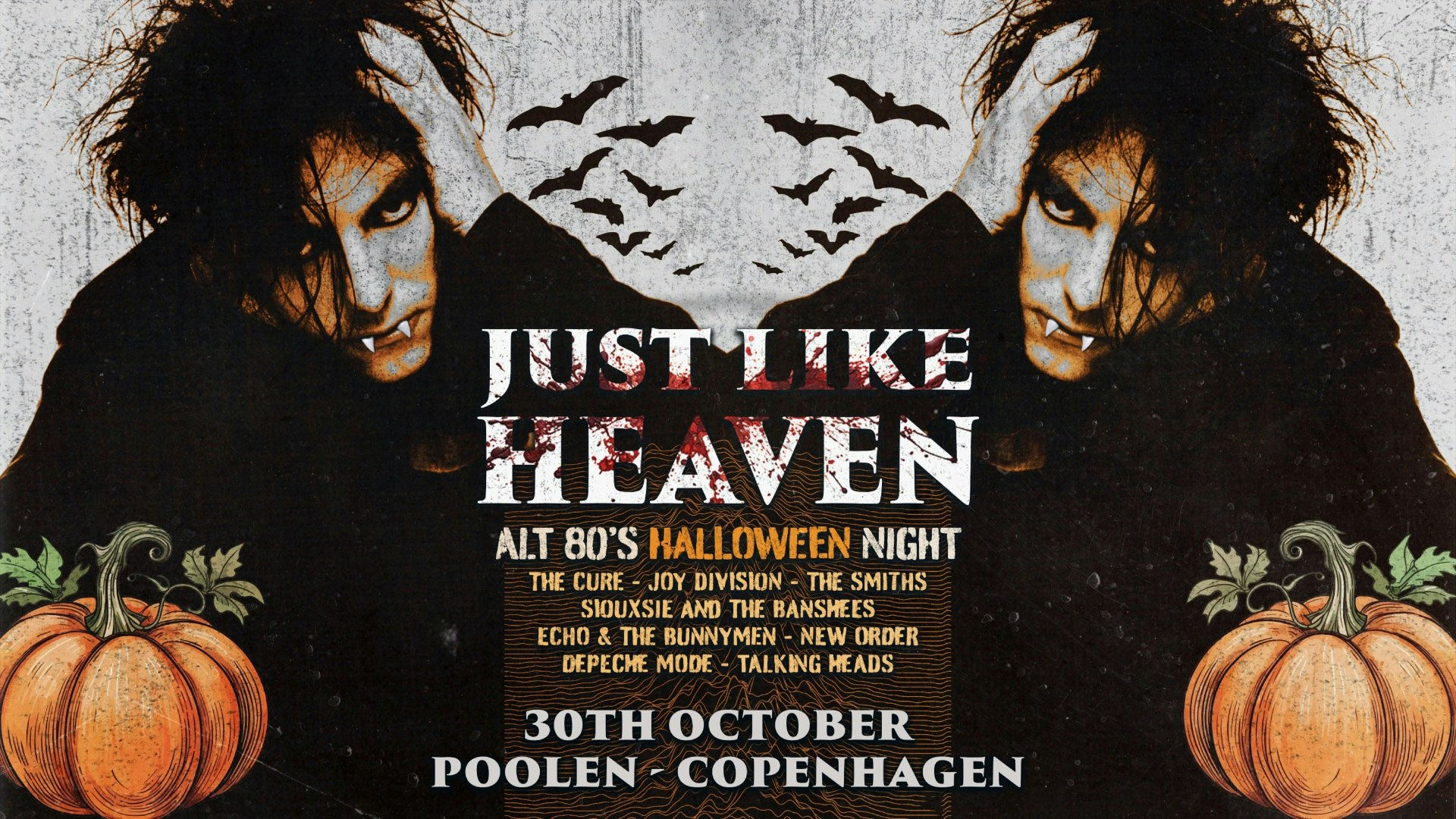 Just Like Heaven: Alt 80’s Halloween Early Club (Copenhagen)