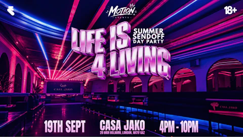 LIFE IS 4 LIVING PT.2: LONDON'S SUMMER SEND-OFF DAY PARTY!