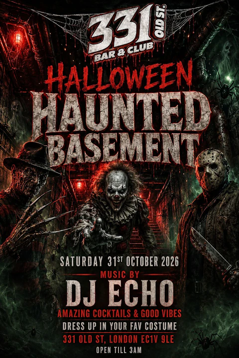 Haunted Halloween Basement Party