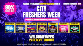 City University of London Freshers - London Freshers Week 2026 - [Welcome Week]