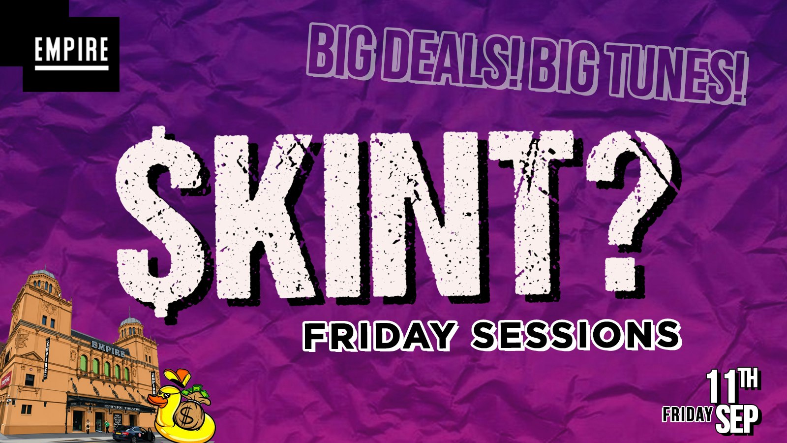 $kint? – The BIG Friday Party!