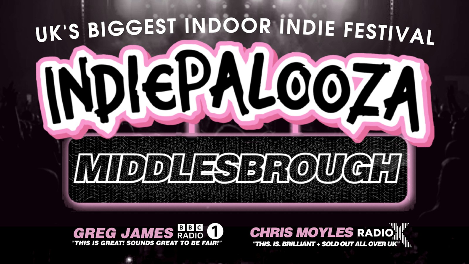 Indiepalooza Festival – Kopycat Killers v Scam Fender v Subarctic Monkeys v Oasis96 v Kasabiaint v Kaiser Cheats
