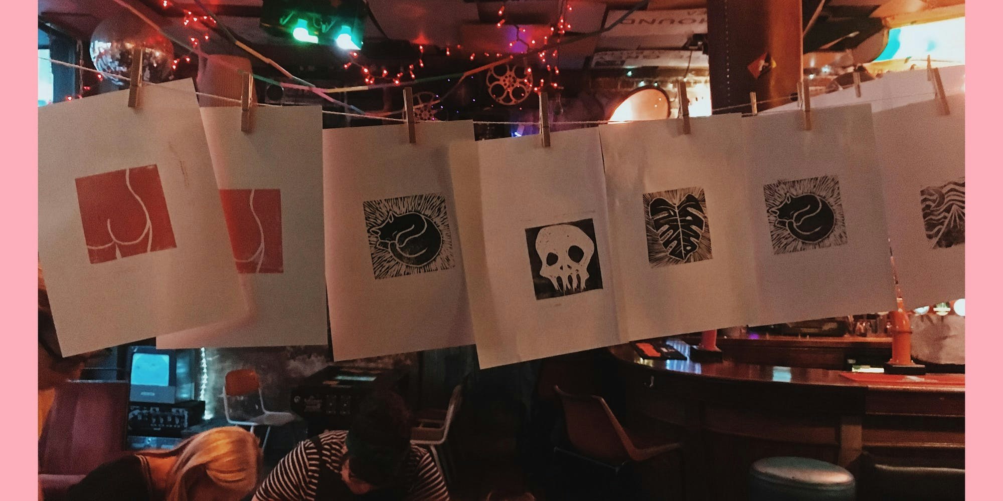 Cult Milk: Lino Printing Workshop