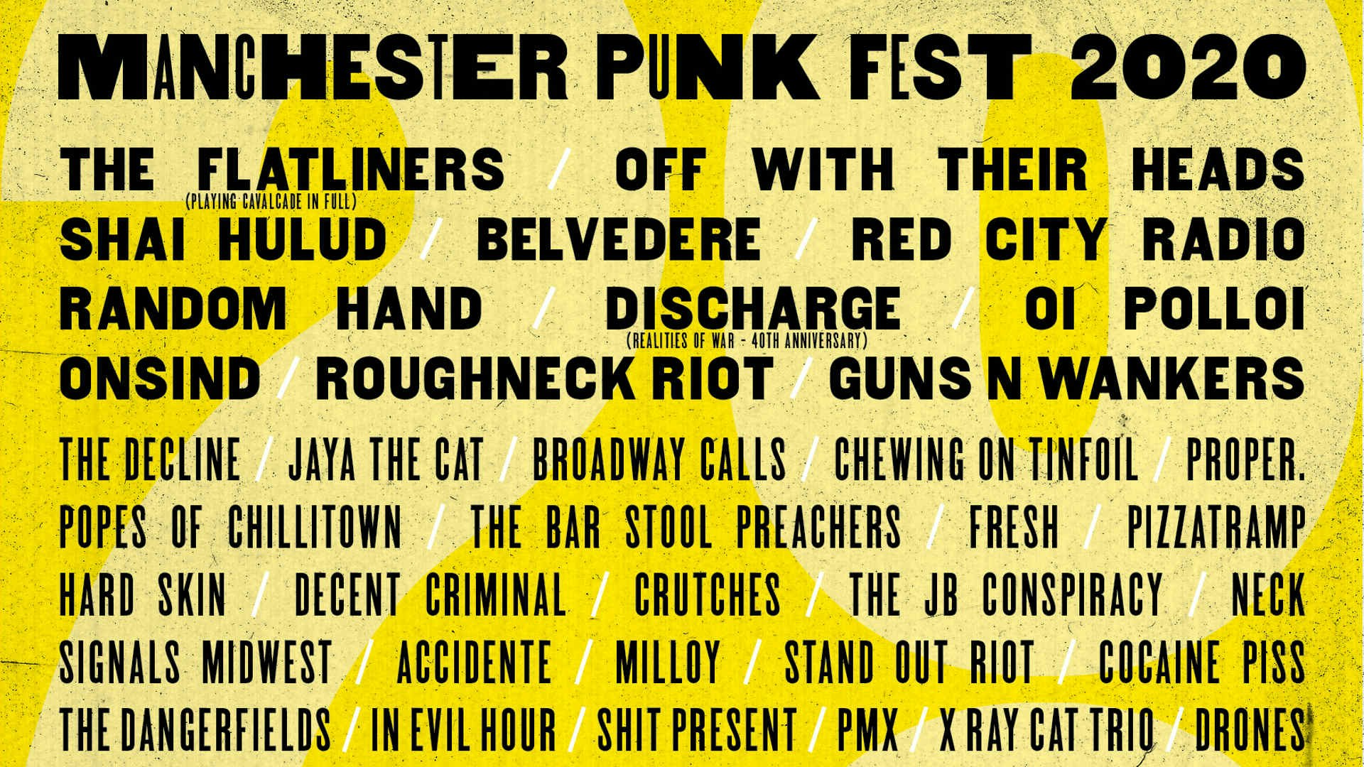 Manchester Punk Festival 2020