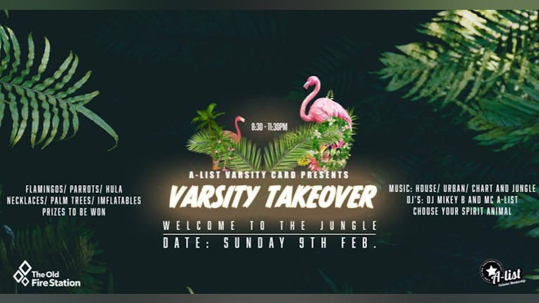Official Varsity Takeover 2020 // I'm In Varsity Get Me Out OF ERE'