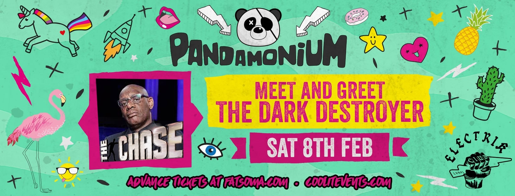 Pandamonium Saturdays – The Dark Destroyer Meet & Greet