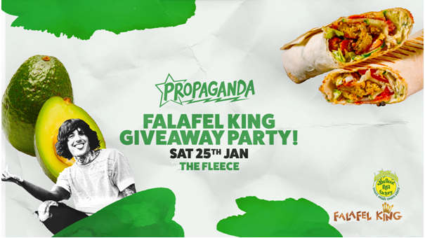 Propaganda Bristol – Falafel King Giveaway!