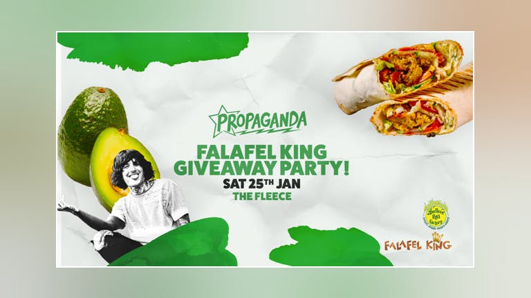 Propaganda Bristol - Falafel King Giveaway!