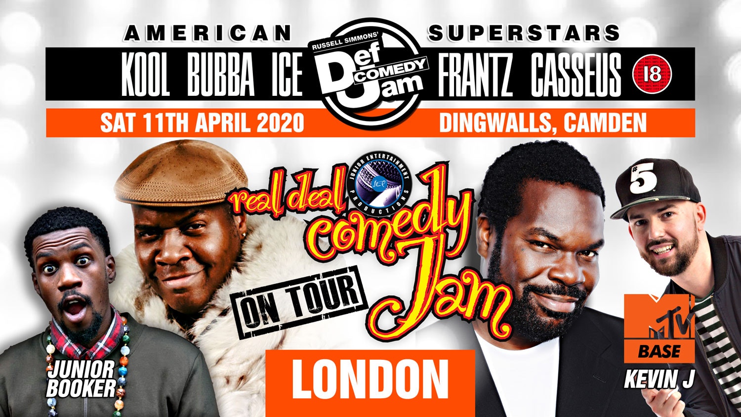 London – Real Deal Comedy Jam Easter UK Tour