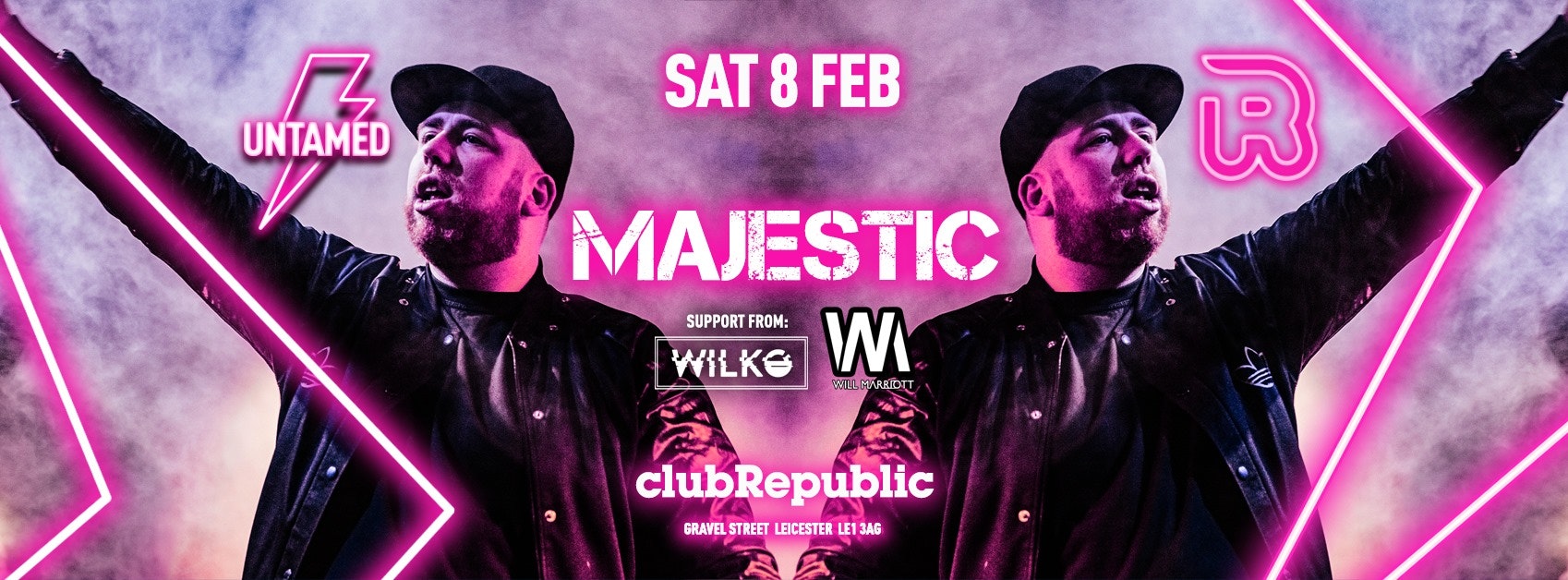 UNTAMED SATURDAY FT. SPECIAL GUEST MAJESTIC! [90% SOLD OUT ONLINE]