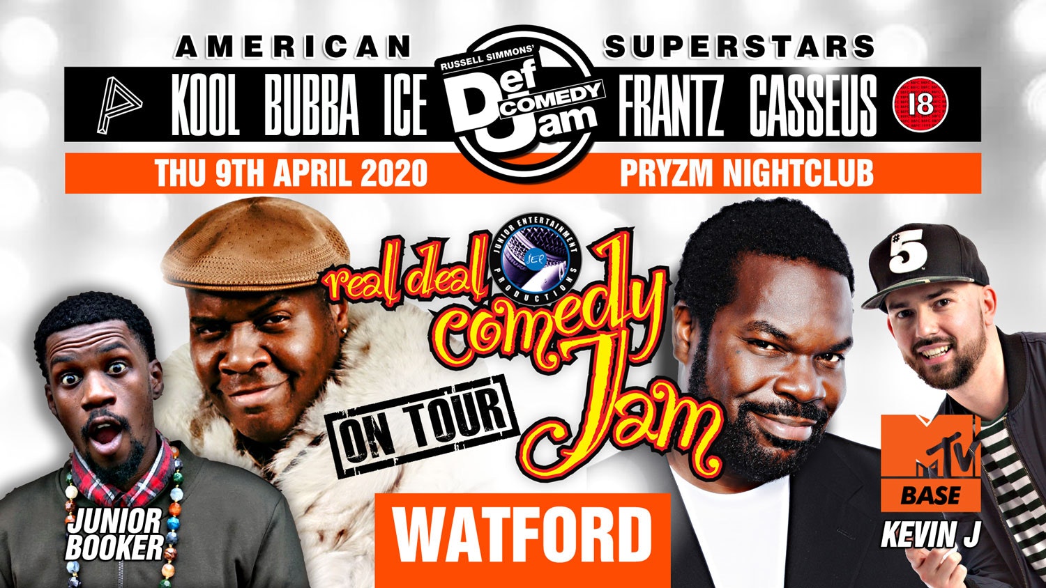 Watford – Real Deal Comedy Jam Easter UK Tour