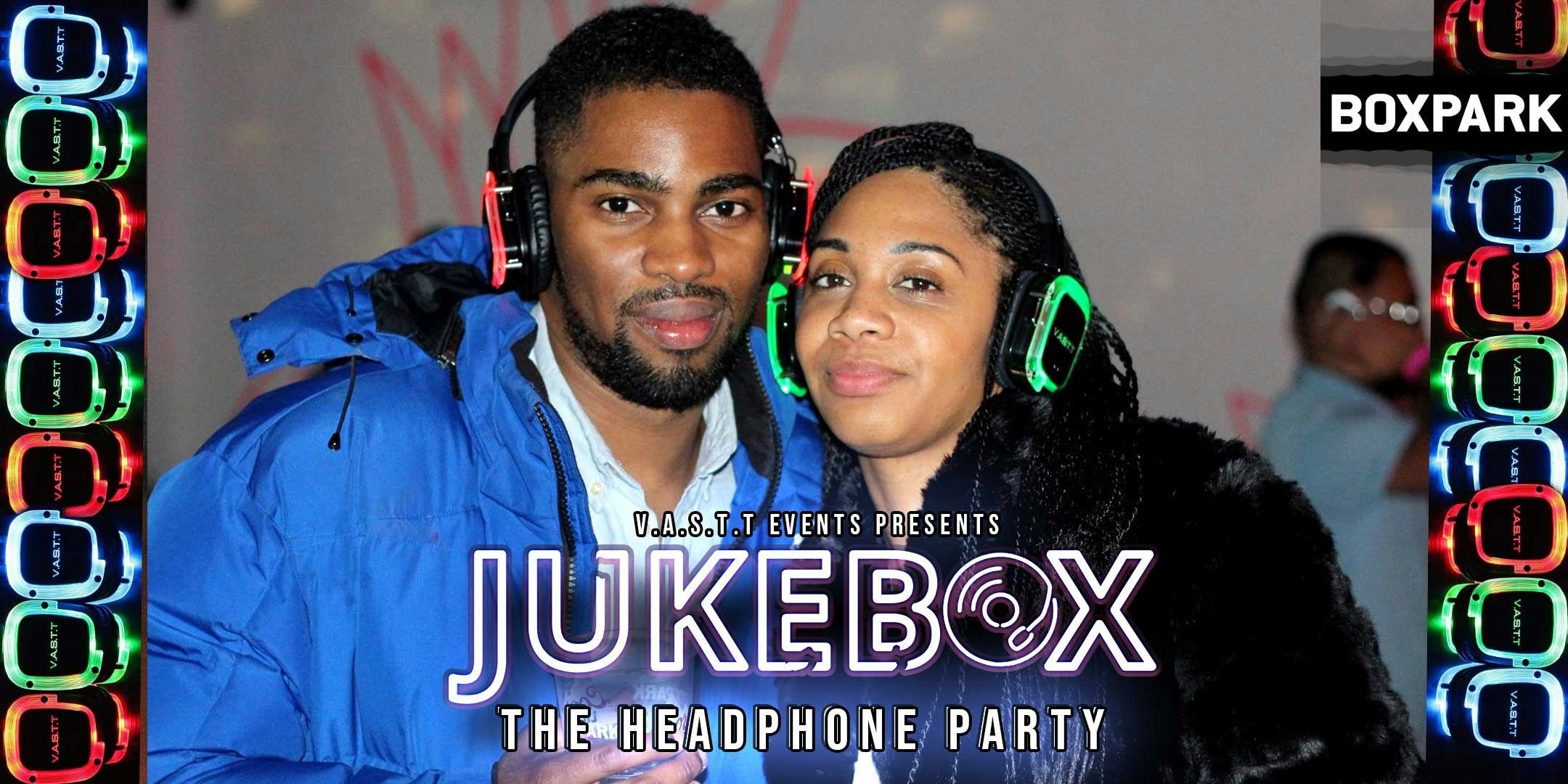 Jukebox- The Headphone Party@Boxpark Croydon