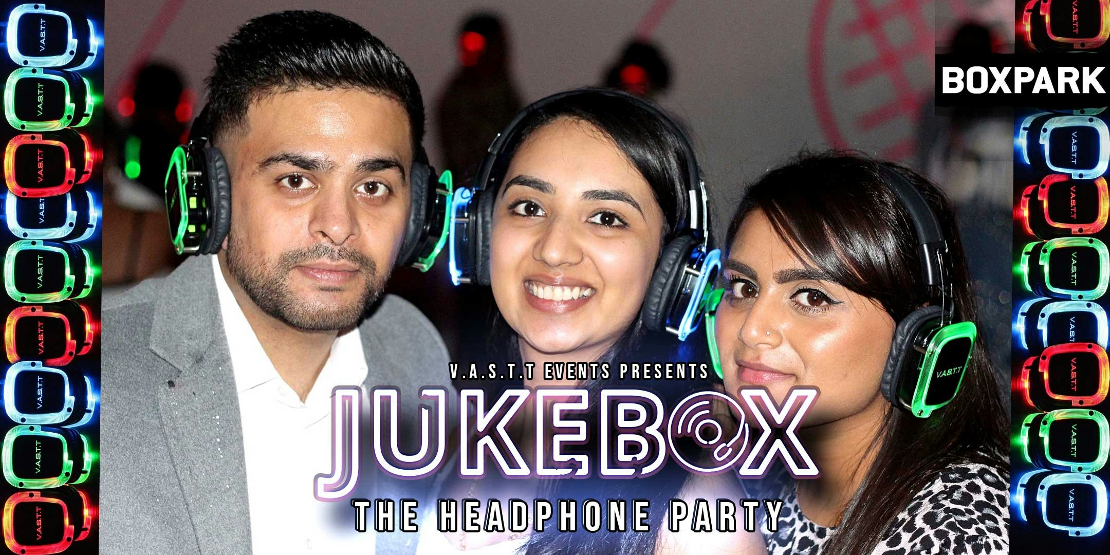Jukebox- The Headphone Party@Boxpark Croydon