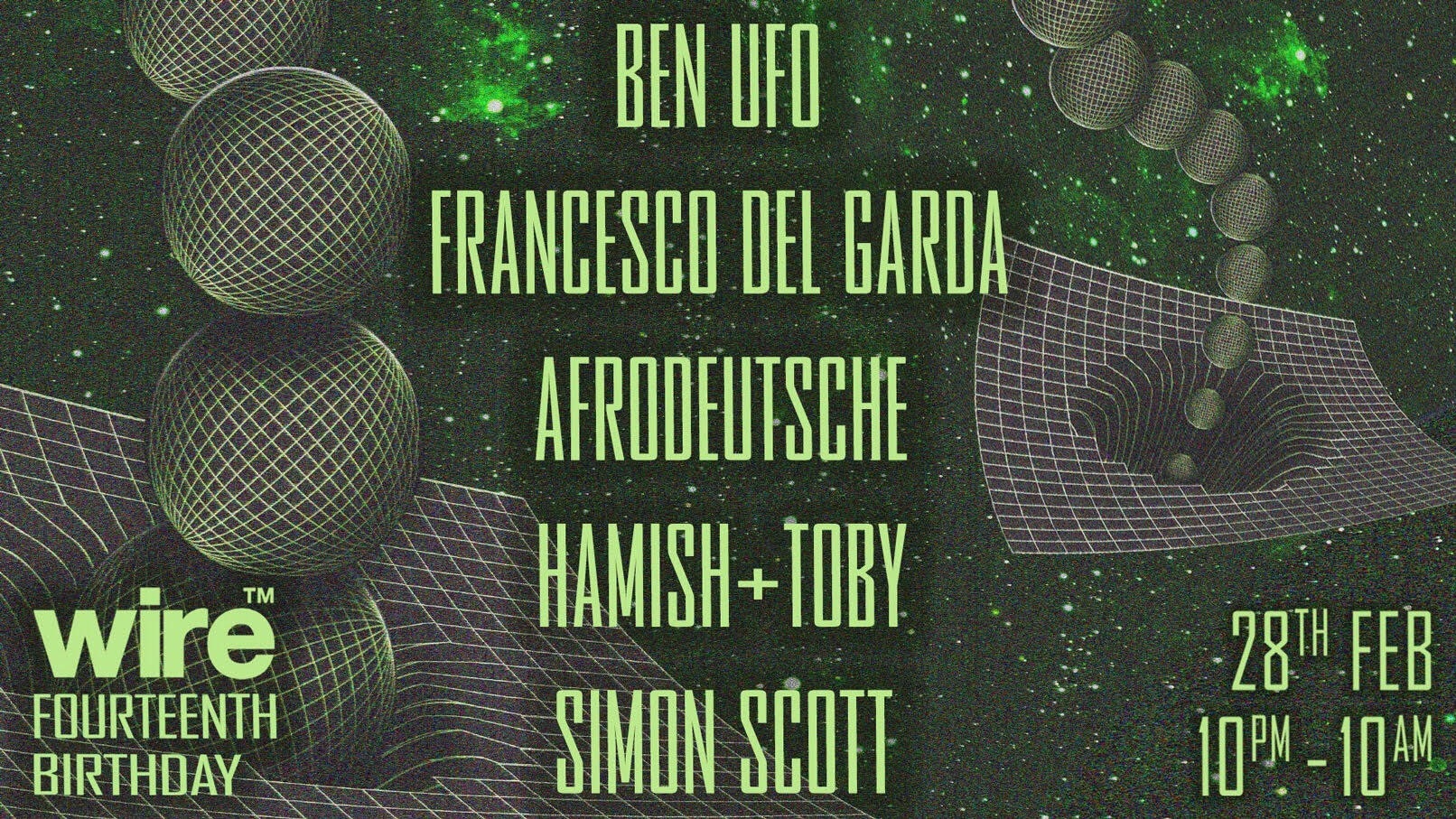 Wire’s 14th Birthday: Ben UFO, Francesco Del Garda + more