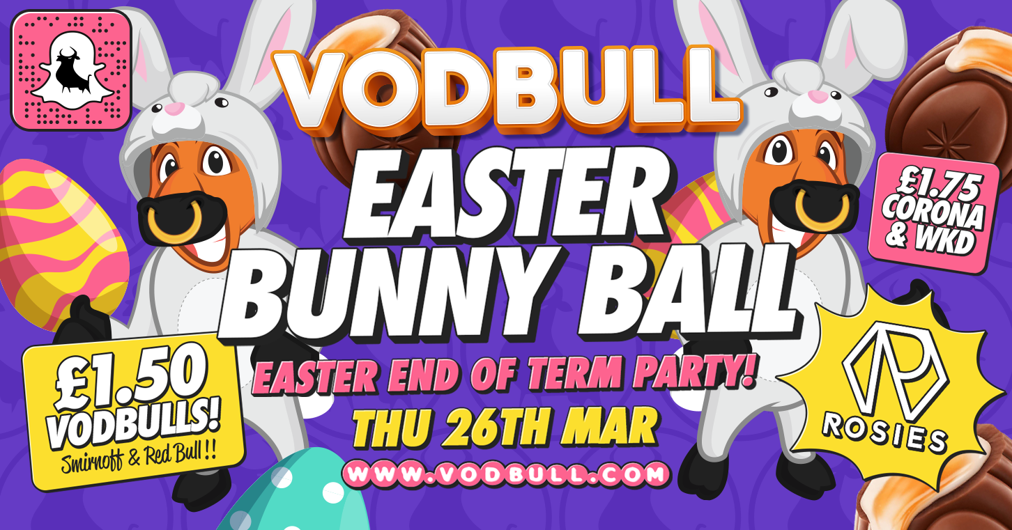 Vodbull ? Easter Bunny Ball ?- EVENT CANCELLED