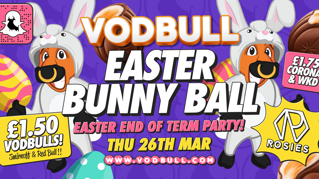 Vodbull ? Easter Bunny Ball ?- EVENT CANCELLED