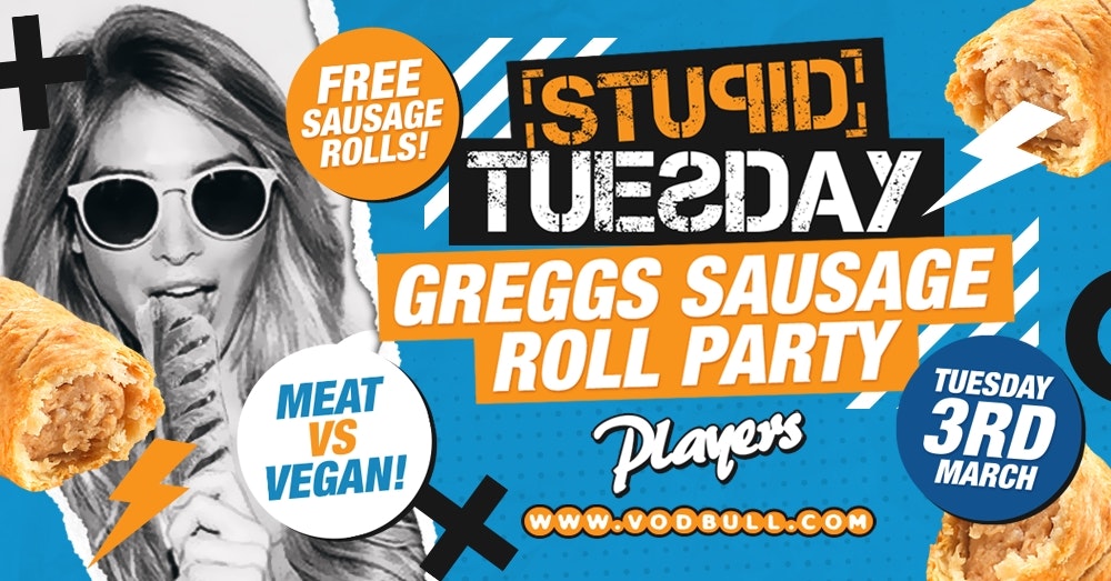 ? Stuesday x Greggs ? 1000 Free Sausage Rolls ?