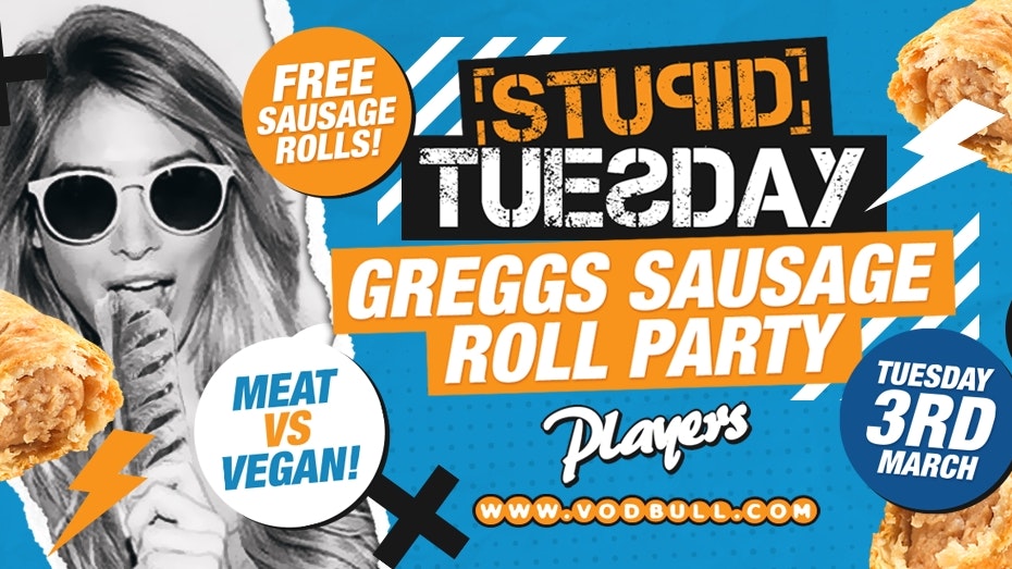 ? Stuesday x Greggs ? 1000 Free Sausage Rolls ?