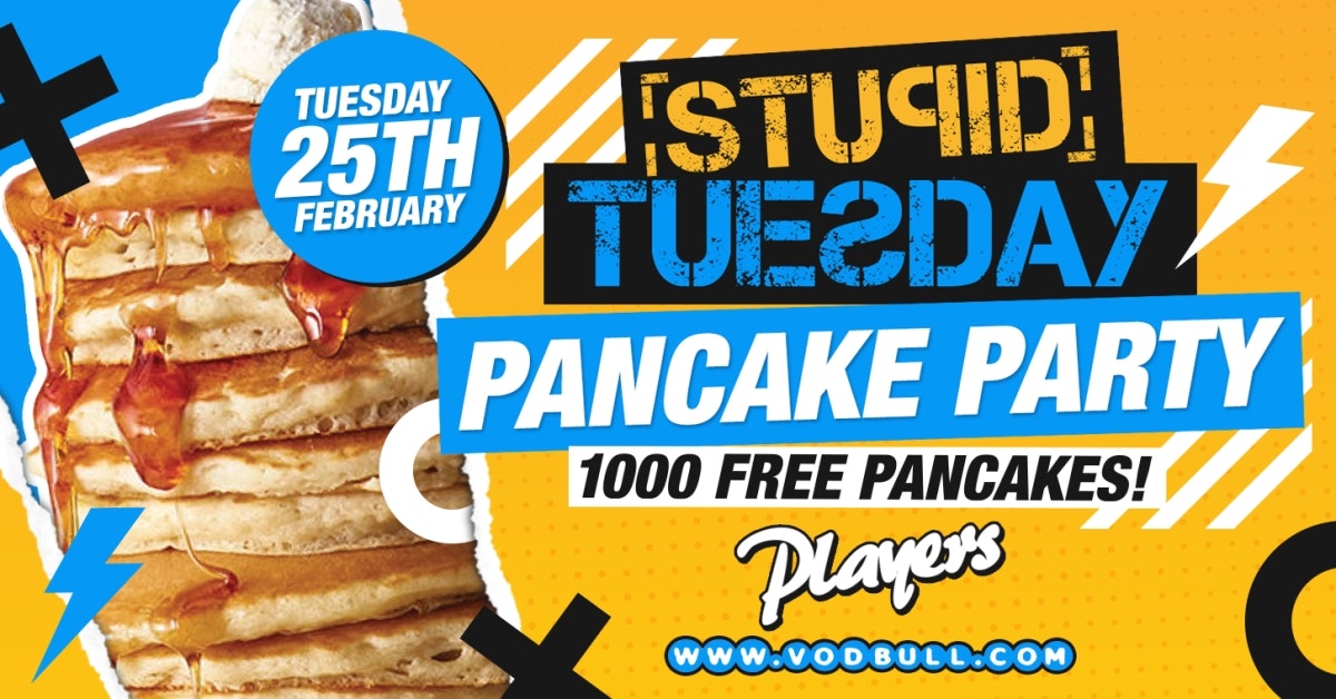 ? Shrove Stuesday ? 100 tickets on door ?