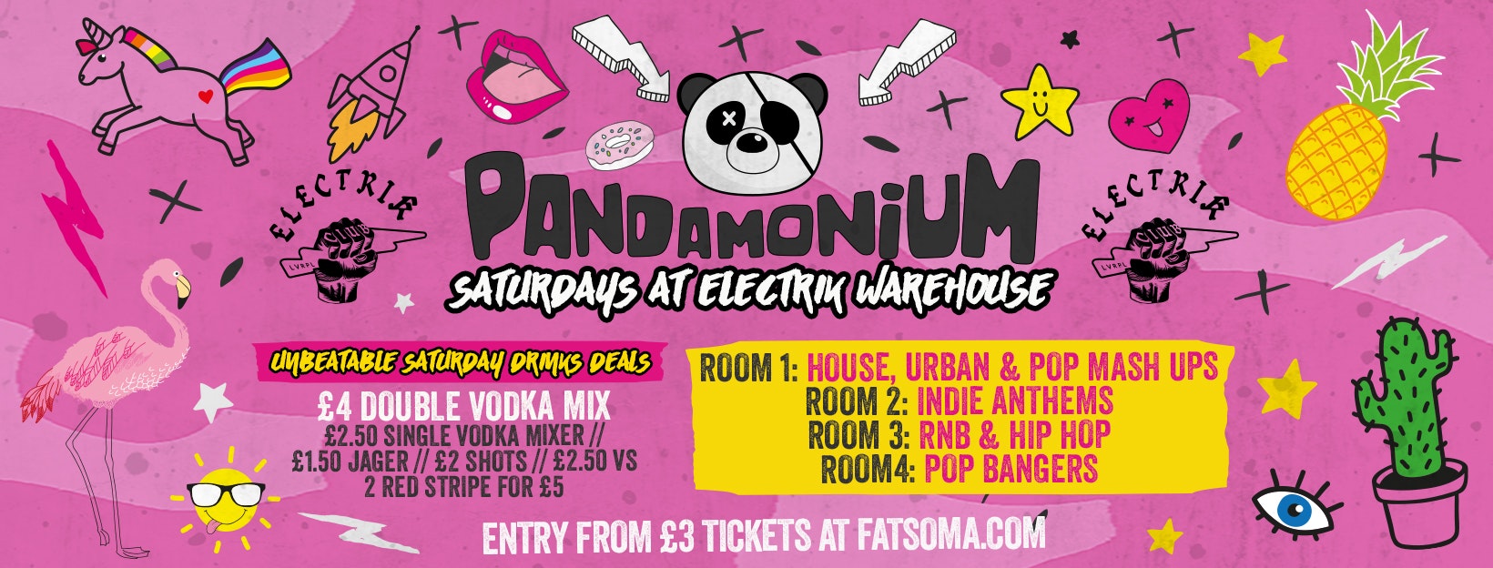 Pandamonium Saturdays with Steve Mcfadden Meet & Greet