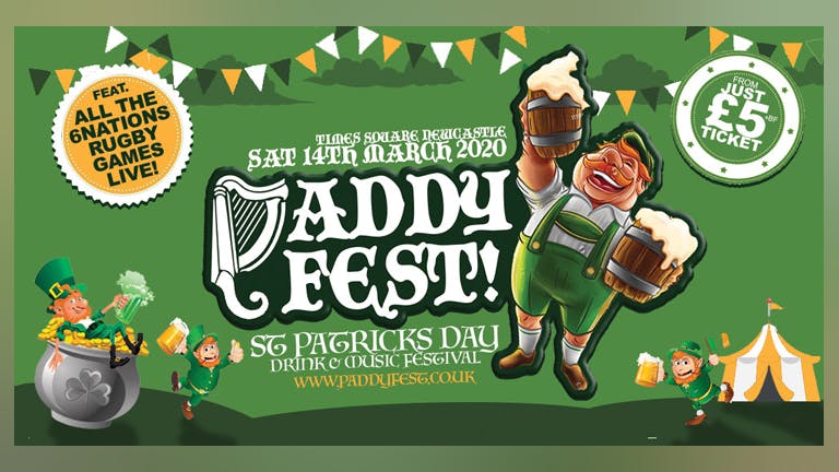 PADDY FEST 2020 "St Patricks Day Festival" / TIMES SQUARE NEWCASTLE
