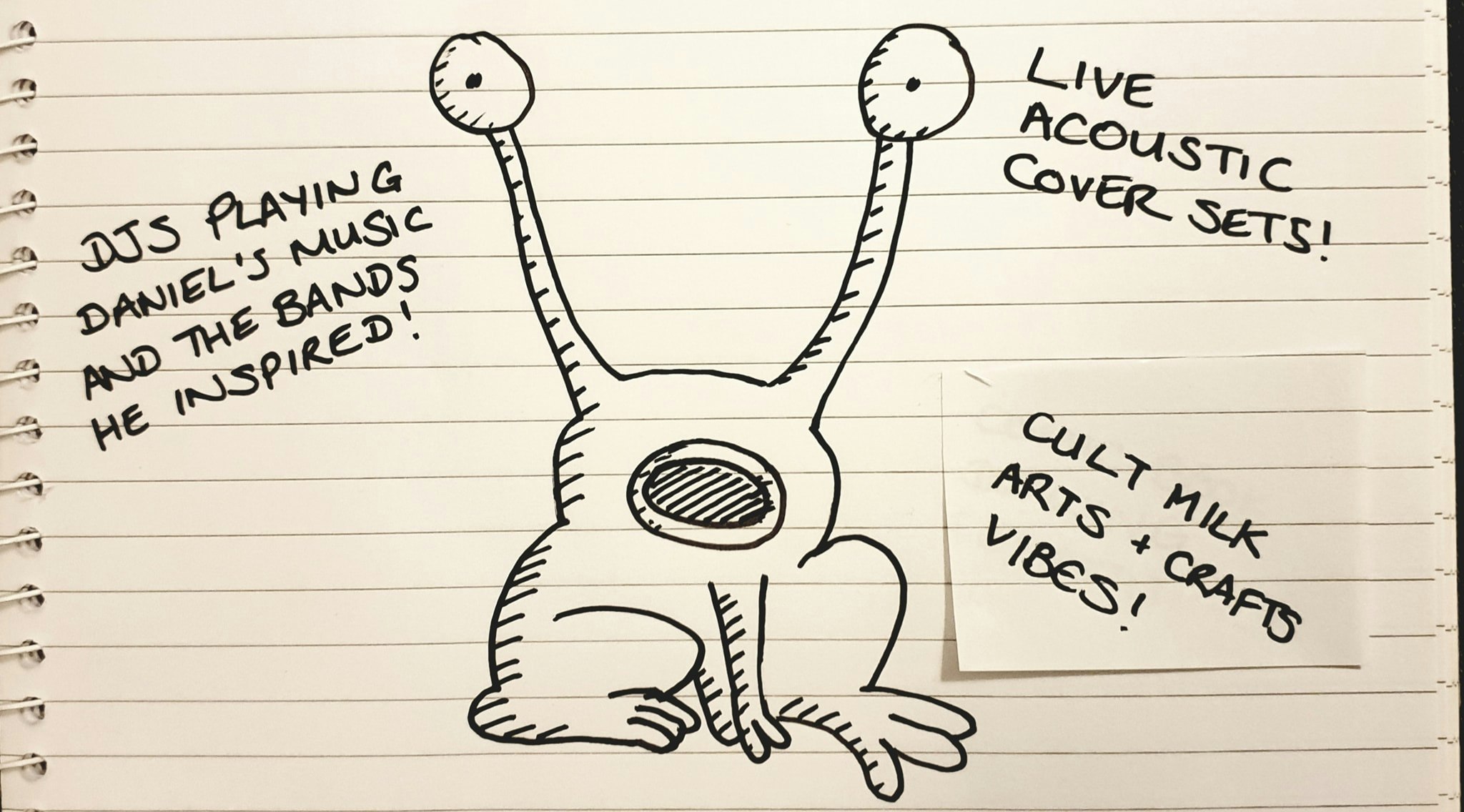 HI, HOW R U – A Tribute Night Celebrating Daniel Johnston