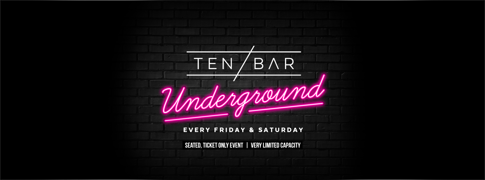 FRIDAY: Weekends @ Ten Bar Underground (Formerly Space)