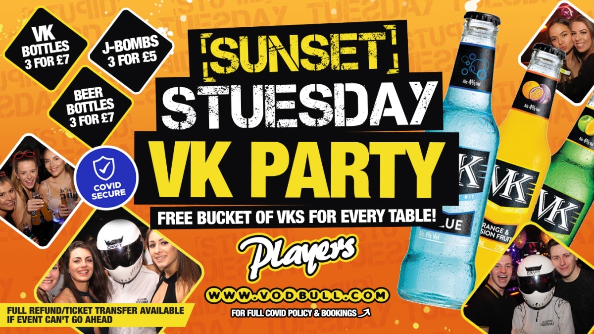 ☆ Sunset Stuesday x VK Party ☆ Final Tables ☆