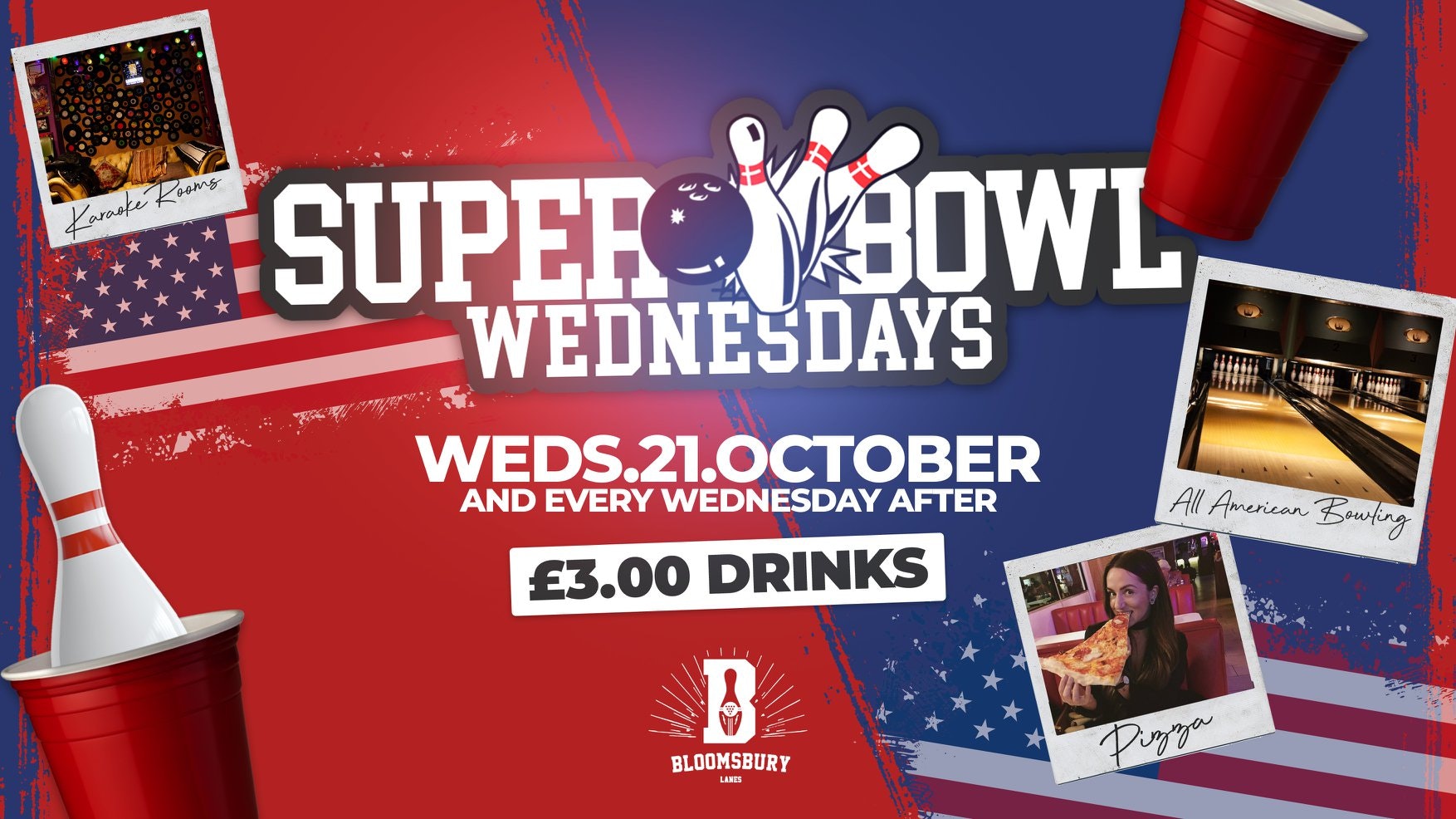 SUPER BOWLING ??London’s Freshest Student Session | SOLD OUT