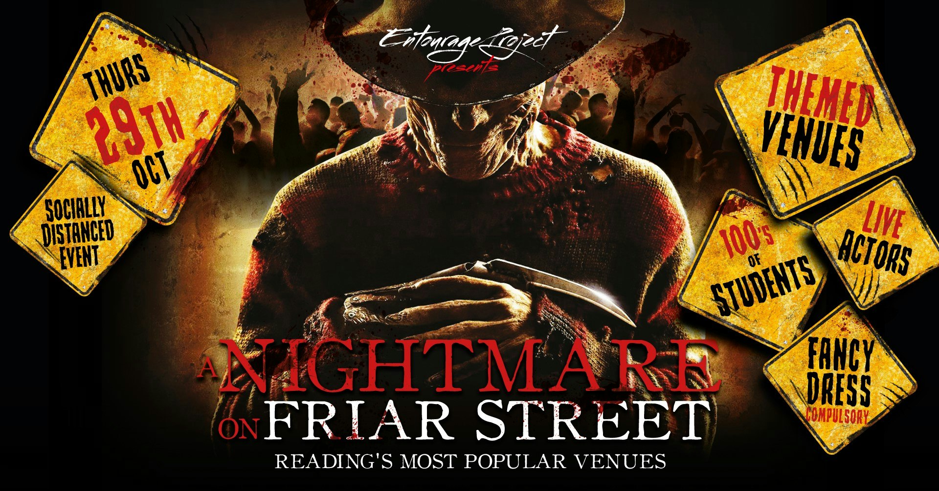 *** SOLD OUT *** Q Club – A Nightmare On Friar Street